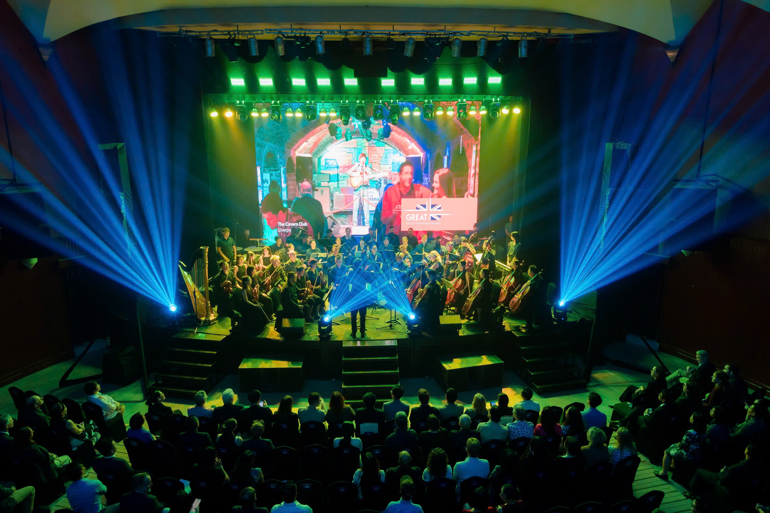 Phần trình diễn của Dàn nhạc giao hưởng Hoàng gia Liverpool và Nhà hát Giao hưởng Nhạc Vũ kịch TPHCM 